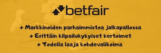 Betfair vedonlyonti ja Betfair vahvuudet