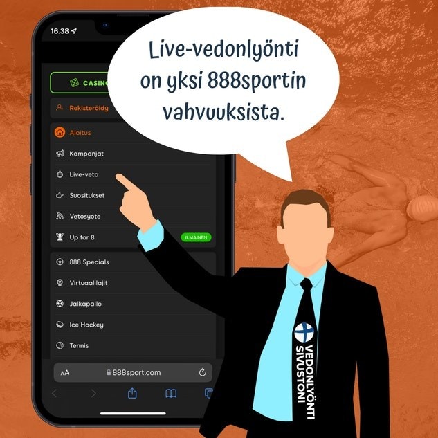 F1 live vedonlyonti 888sport