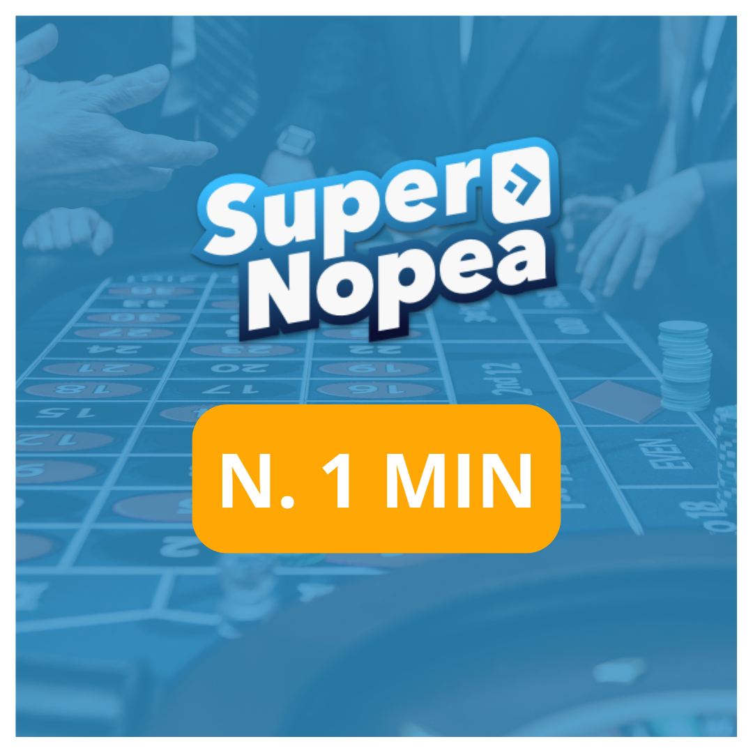 SuperNopea kasinon kotiutukset 1 minuutissa