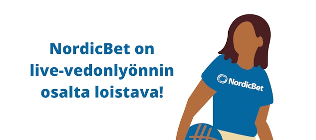 Nordic Bet livevedonlyonti ja Nordic Bet bonus
