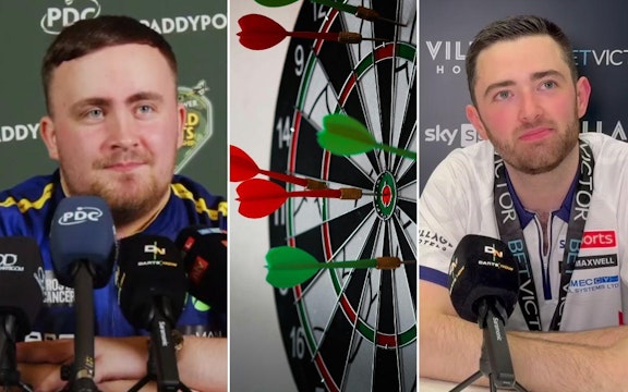 Premier League Darts 2025 Luke Littler and Luke Humphries