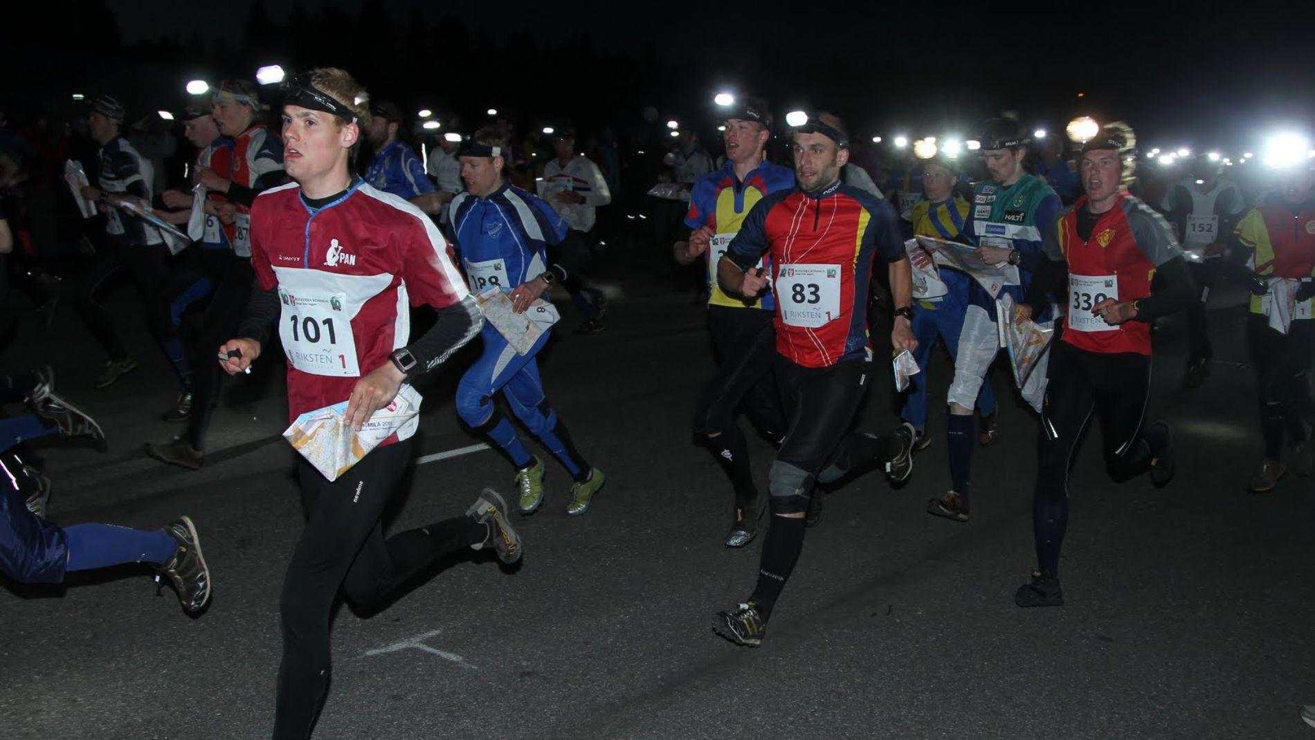 Tiomila 2025 suunnistus