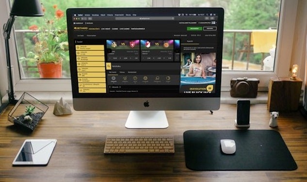 Zimpler vedonlyonti Bethardilla tietokoneella