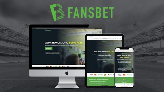 Fansbet vedonlyöntisivusto käytössä eri laitteilla