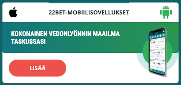 Lataa 22bet sovellus tästä kuvasta